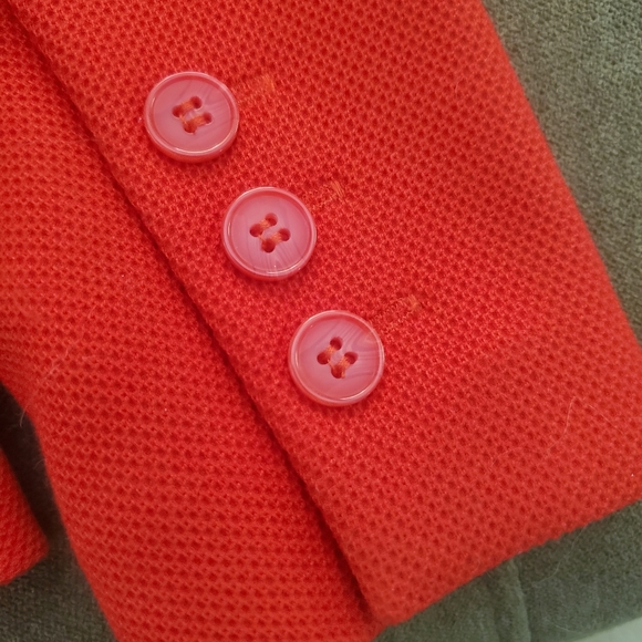 Kenar Single Button Waffle Weave Blazer - Picture 4 of 14